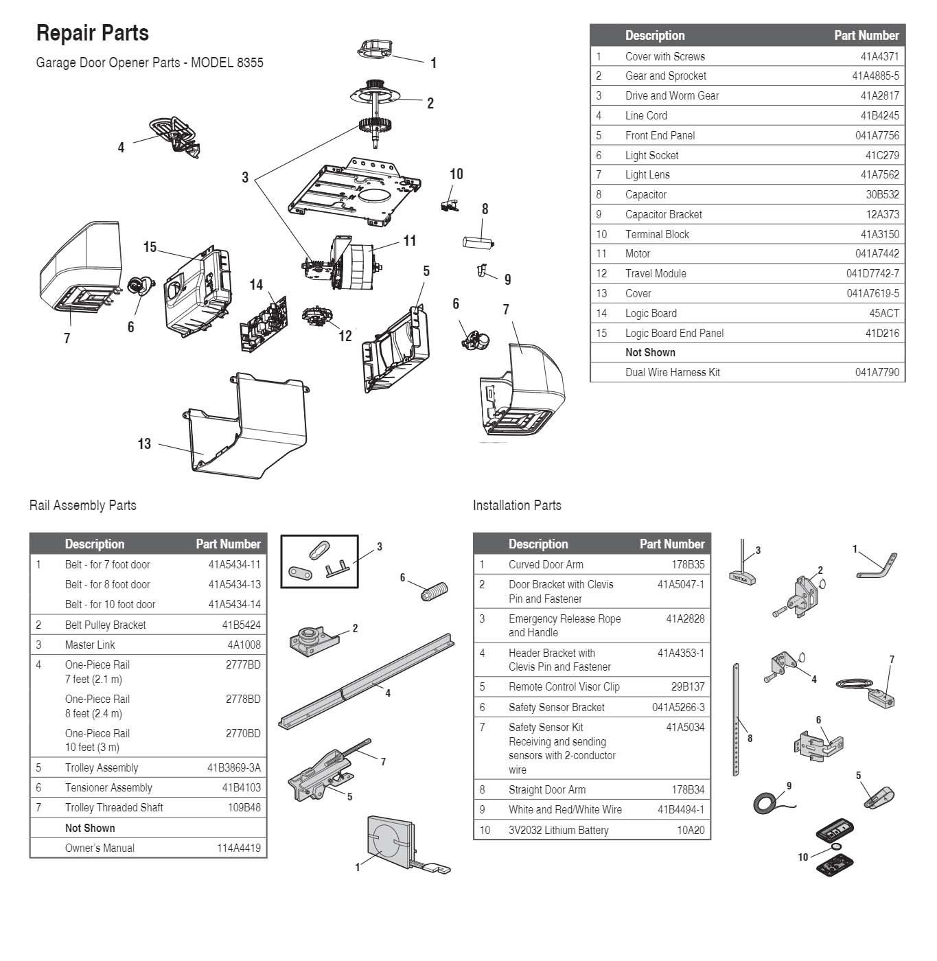 Opener Parts, Other