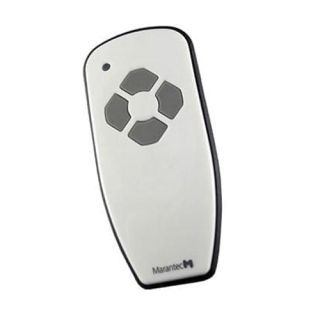 Marantec Digital 384 Glossy White Garage Door Opener Remote