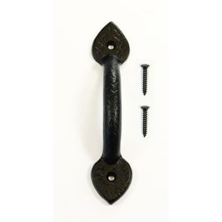 Decorative 7 1/8" Spear Black Cast Iron Lift Handle