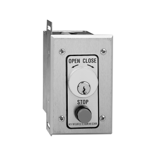 LiftMaster 02110 Control Station Key w/ Stop Flush N1, tamperproof