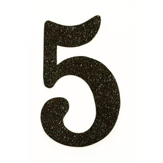 Decorative 5" Magnetic Number 5