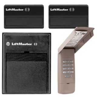 LiftMaster 365LM 371LM 878MAX Secuirty+ 315MHz Plug-in Receiver Two Remote Keypad Kit