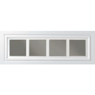 Clopay Window Inserts-Glacial White-Madison 611