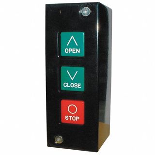  MMTC Commercial Garage Door Opener PBS-3 Three Button Station
