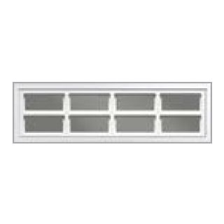 Clopay Window Inserts-Glacial White-Stockton 612