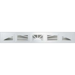 Clopay Window Inserts-Glacial White-Sunset 506