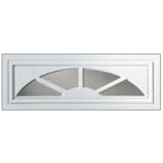 Clopay Window Inserts-Glacial White-Sunset 601