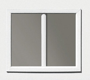 Clopay Contemporary REC12 Short Panel Window Frame