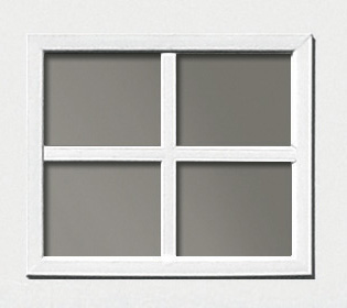 Clopay Contemporary SQ22 Short Panel Window Frame