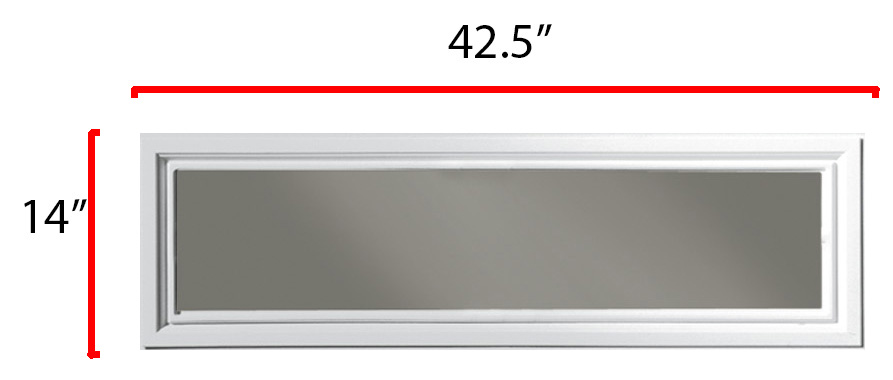 Clopay Standard Long Panel Window Frame